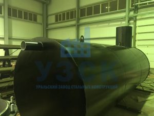 Резервуар горизонтальный стальной наземный в Петрозаводске