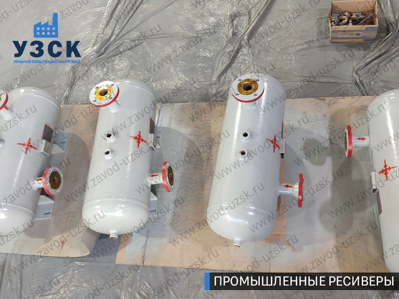 фотография емкостных ресиверов газа Петрозаводск